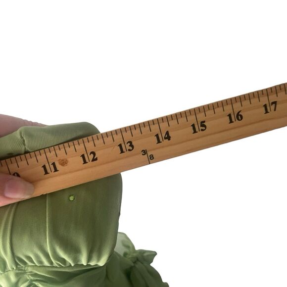 Celavie Collection Y2k Women's Size Small Green Fairy Chiffon Halter Mini Dress - Picture 8 of 10